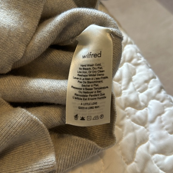 Wilfred long sleeve wool sweater - Picture 4 of 8